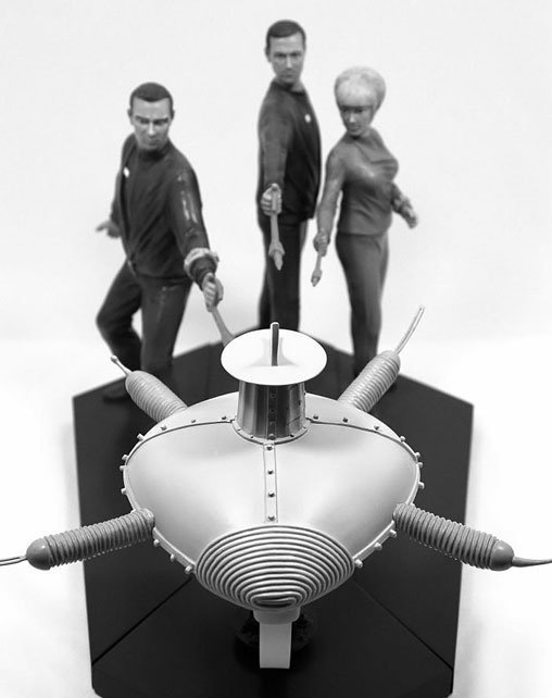 Raumpatrouille Orion: Crew vs. Robot Diorama, Diorama von Strauss
