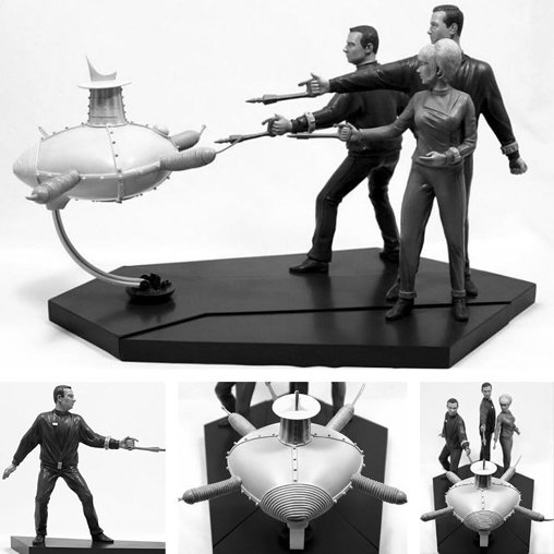 Raumpatrouille Orion: Crew vs. Robot Diorama, Diorama