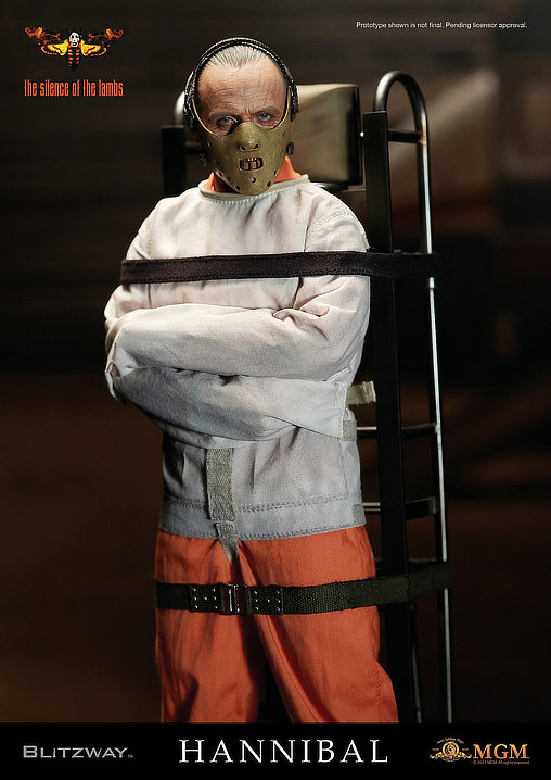 Das Schweigen der Lämmer: Dr. Hannibal Lecter - Straitjacket, 1/6 Figur von Blitzway