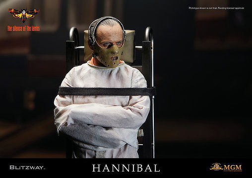 Das Schweigen der Lämmer: Dr. Hannibal Lecter - Straitjacket, 1/6 Figur von Blitzway