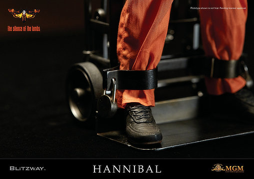 Das Schweigen der Lämmer: Dr. Hannibal Lecter - Straitjacket, 1/6 Figur von Blitzway
