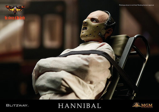 Das Schweigen der Lämmer: Dr. Hannibal Lecter - Straitjacket, 1/6 Figur von Blitzway