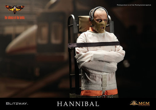 Das Schweigen der Lämmer: Dr. Hannibal Lecter - Straitjacket, 1/6 Figur von Blitzway