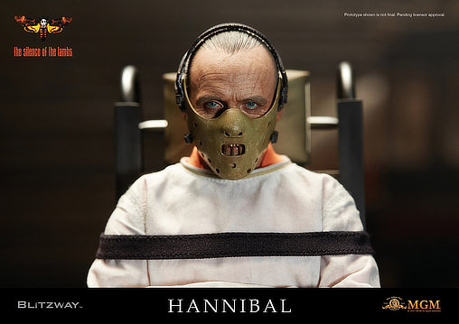 Das Schweigen der Lämmer: Dr. Hannibal Lecter - Straitjacket, 1/6 Figur von Blitzway