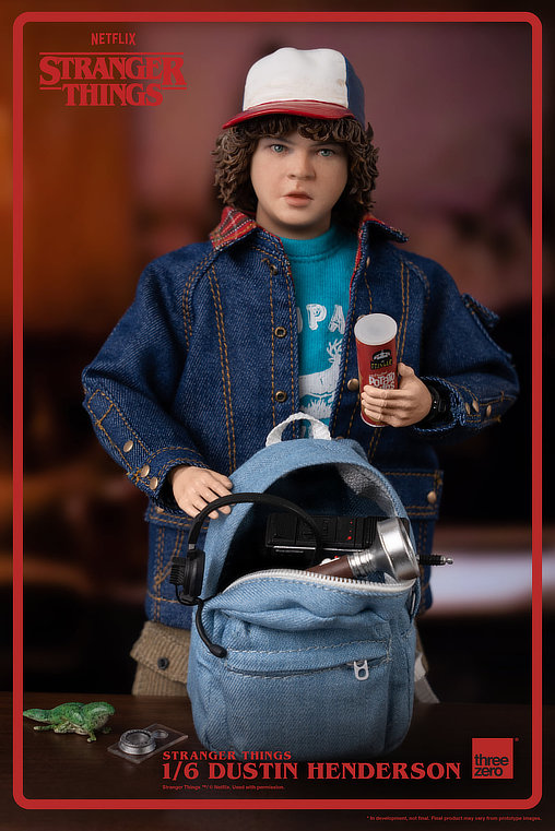 Stranger Things: Dustin Henderson, 1/6 Figur von ThreeZero