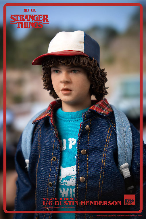 Stranger Things: Dustin Henderson, 1/6 Figur von ThreeZero