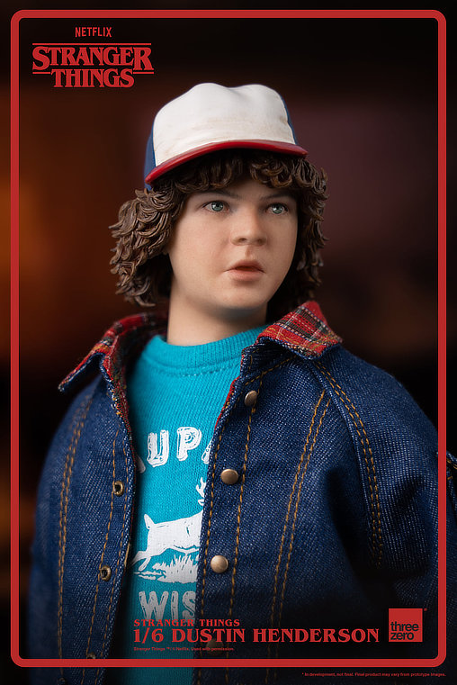 Stranger Things: Dustin Henderson, 1/6 Figur von ThreeZero