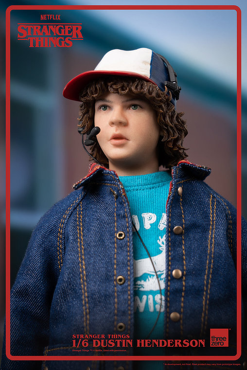 Stranger Things: Dustin Henderson, 1/6 Figur von ThreeZero