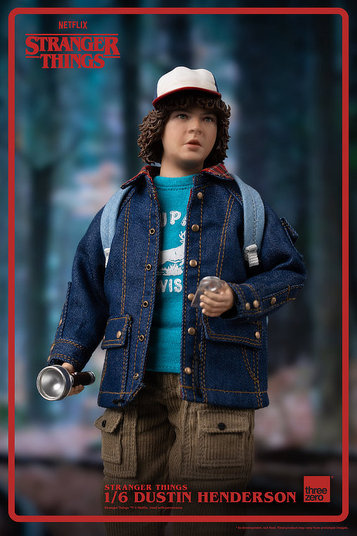 Stranger Things: Dustin Henderson, 1/6 Figur von ThreeZero