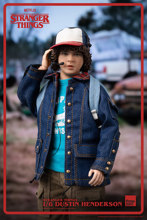 Stranger Things: Dustin Henderson, 1/6 Figur von ThreeZero