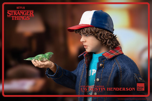 Stranger Things: Dustin Henderson, 1/6 Figur von ThreeZero