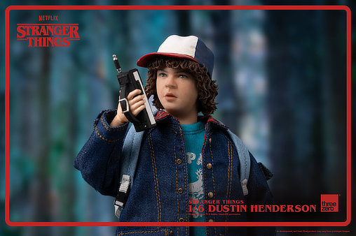 Stranger Things: Dustin Henderson, 1/6 Figur von ThreeZero