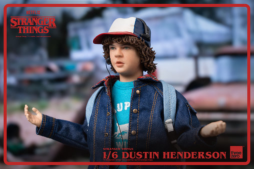 Stranger Things: Dustin Henderson, 1/6 Figur von ThreeZero
