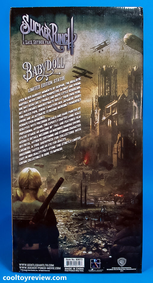 Sucker Punch: Baby Doll, Statue von Gentle Giant