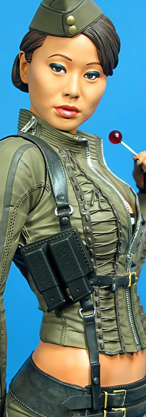 Sucker Punch: Amber, Statue von Gentle Giant