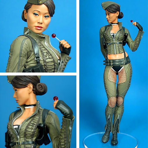 Sucker Punch: Amber, Statue von Gentle Giant