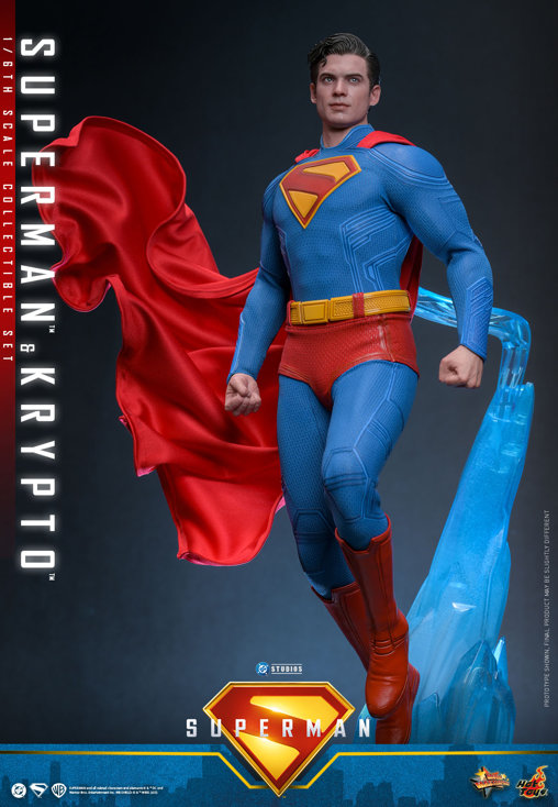 Superman: Superman und Krypto, 1/6 Figur von Hot Toys