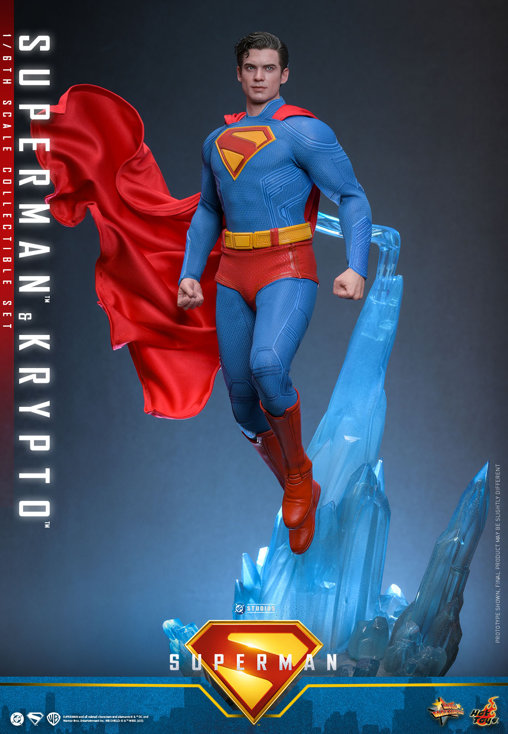 Superman: Superman und Krypto, 1/6 Figur von Hot Toys