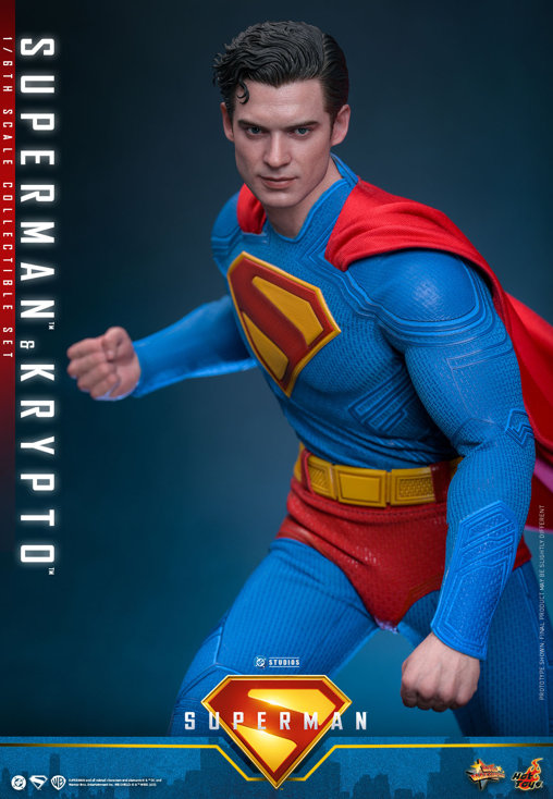 Superman: Superman und Krypto, 1/6 Figur von Hot Toys