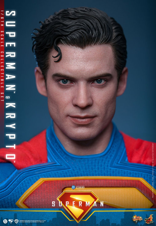 Superman: Superman und Krypto, 1/6 Figur von Hot Toys