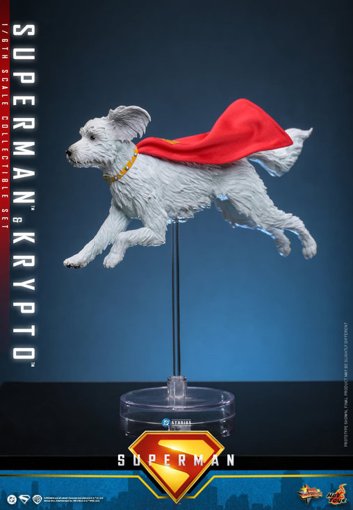 Superman: Superman und Krypto, 1/6 Figur von Hot Toys
