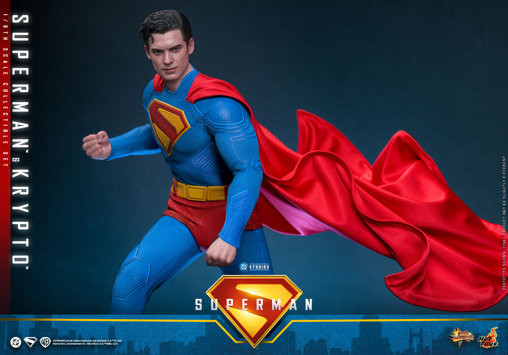 Superman: Superman und Krypto, 1/6 Figur von Hot Toys