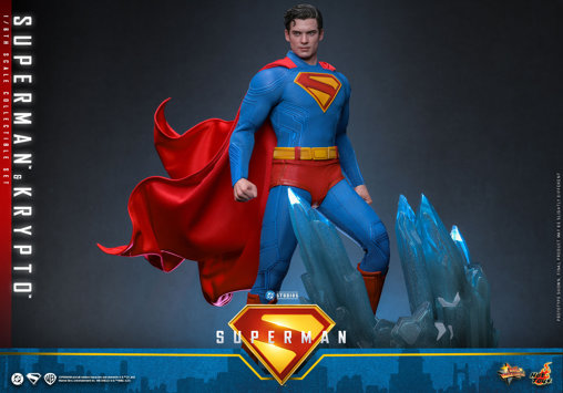 Superman: Superman und Krypto, 1/6 Figur von Hot Toys
