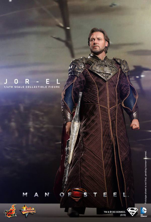 Superman - Man of Steel: Jor-El, 1/6 Figur von Hot Toys