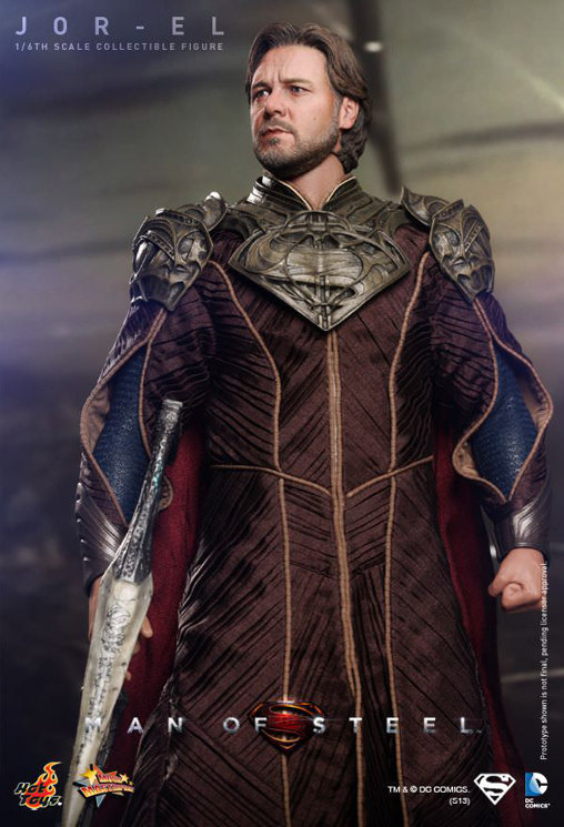 Superman - Man of Steel: Jor-El, 1/6 Figur von Hot Toys