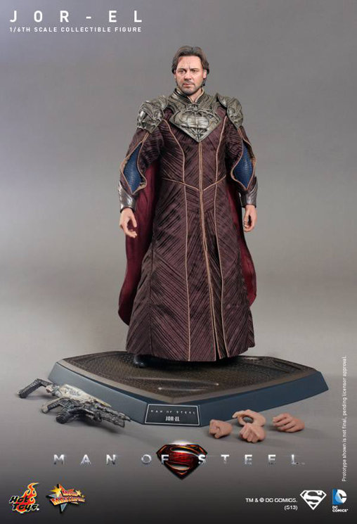 Superman - Man of Steel: Jor-El, 1/6 Figur von Hot Toys