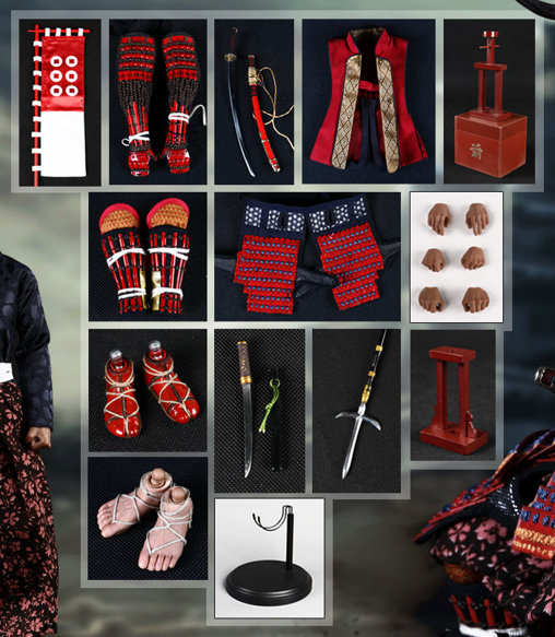 Samurai: Sanada Yukimura - Copper Exclusive Version, 1/6 Figur von CooModel