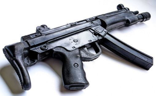 Speed: Jack Traven MP5-Maschinenpistole, Movie Prop von Filmstudio