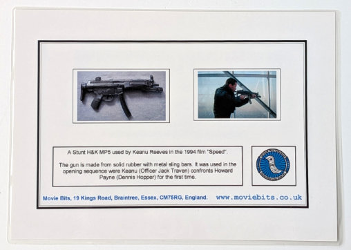 Speed: Jack Traven MP5-Maschinenpistole, Movie Prop von Filmstudio