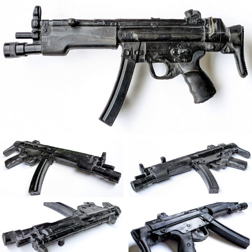 Speed: Jack Traven MP5-Maschinenpistole, Movie Prop von Filmstudio