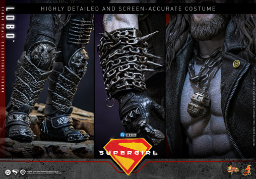 Supergirl: Lobo, 1/6 Figur von Hot Toys