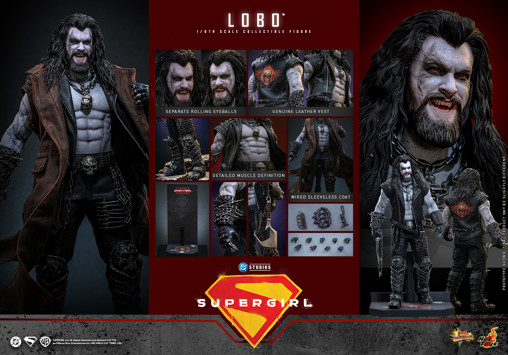Supergirl: Lobo, 1/6 Figur von Hot Toys