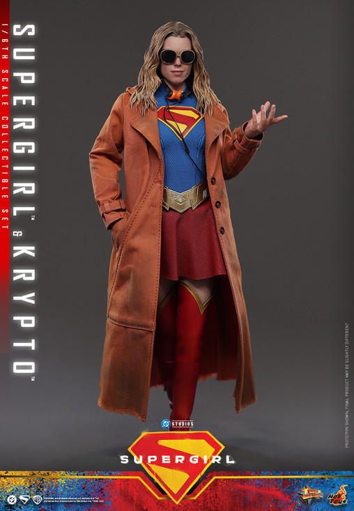 Supergirl: Supergirl und Krypto von Hot Toys, weitere Produktansicht 1