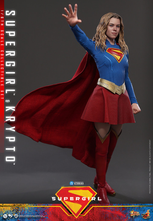 Supergirl: Supergirl und Krypto von Hot Toys, weitere Produktansicht 2