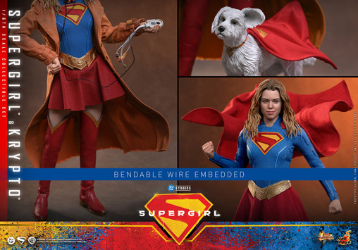 Supergirl: Supergirl und Krypto von Hot Toys, weitere Produktansicht 19