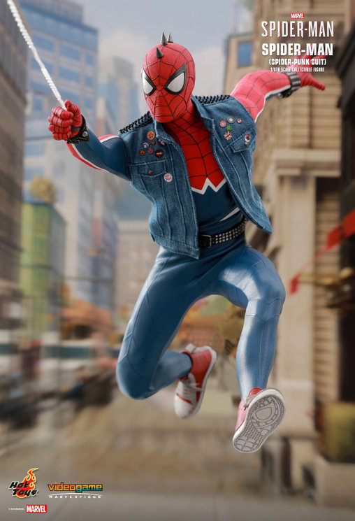 Spider-Man: Spider-Punk Suit, 1/6 Figur von Hot Toys