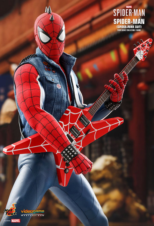 Spider-Man: Spider-Punk Suit, 1/6 Figur von Hot Toys