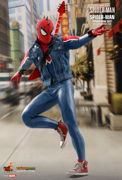 Spider-Man: Spider-Punk Suit, 1/6 Figur von Hot Toys