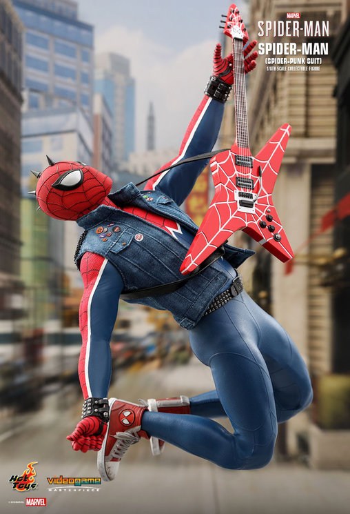 Spider-Man: Spider-Punk Suit, 1/6 Figur von Hot Toys