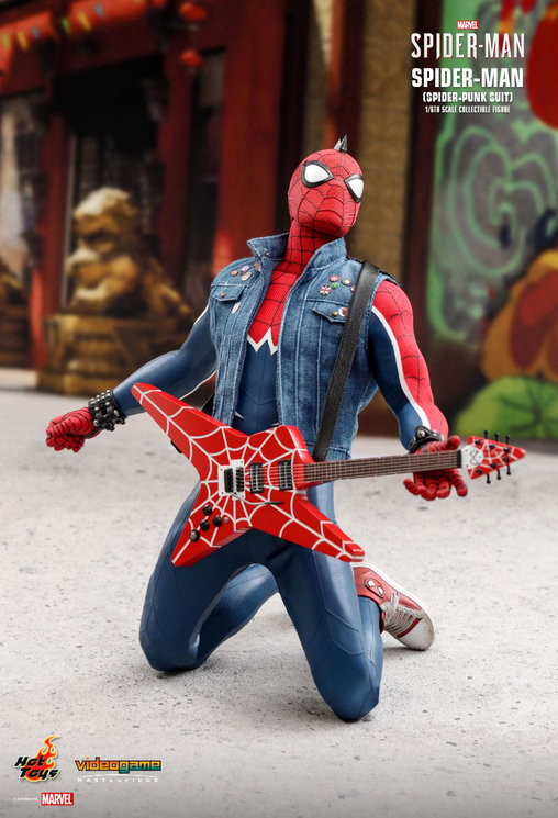 Spider-Man: Spider-Punk Suit, 1/6 Figur von Hot Toys