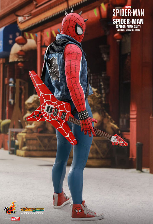 Spider-Man: Spider-Punk Suit, 1/6 Figur von Hot Toys