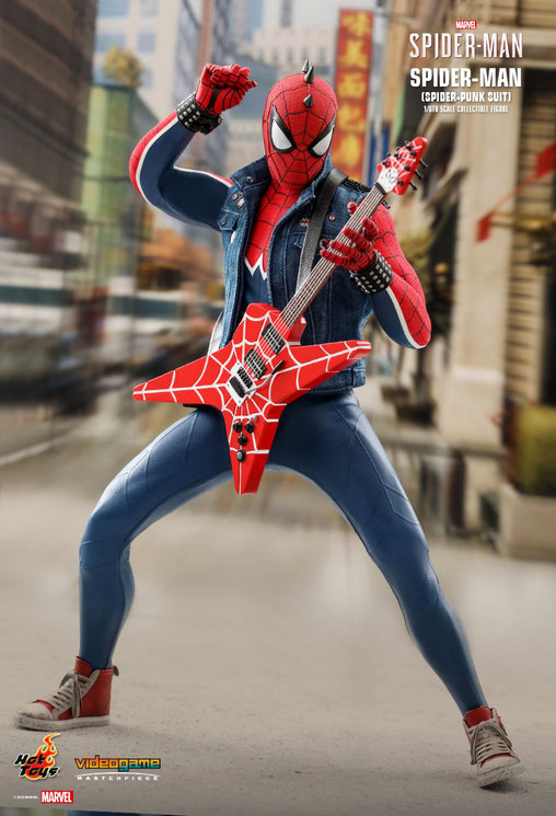 Spider-Man: Spider-Punk Suit, 1/6 Figur von Hot Toys