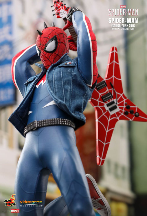 Spider-Man: Spider-Punk Suit, 1/6 Figur von Hot Toys