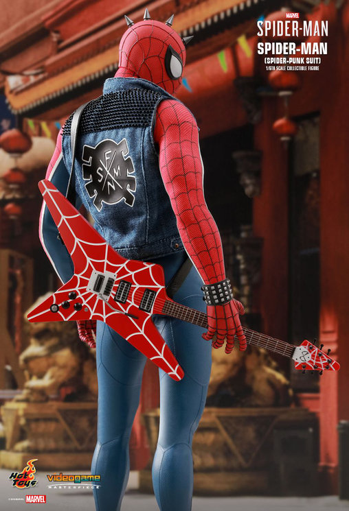 Spider-Man: Spider-Punk Suit, 1/6 Figur von Hot Toys