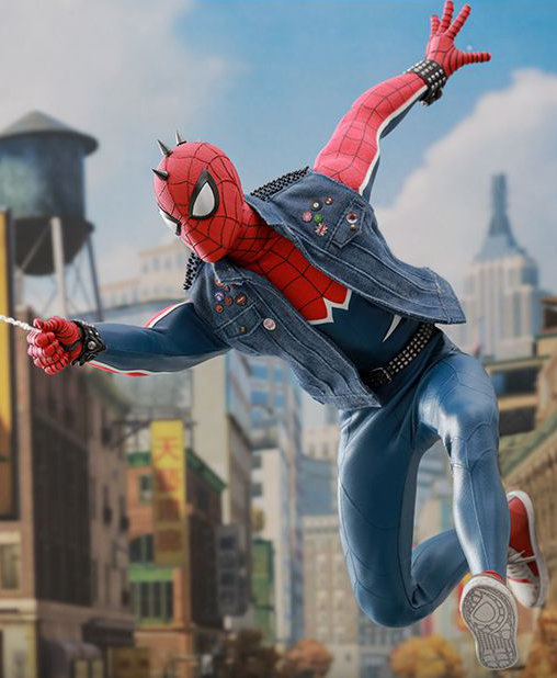 Spider-Man: Spider-Punk Suit, 1/6 Figur von Hot Toys