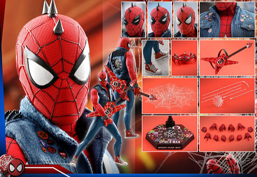 Spider-Man: Spider-Punk Suit, 1/6 Figur von Hot Toys
